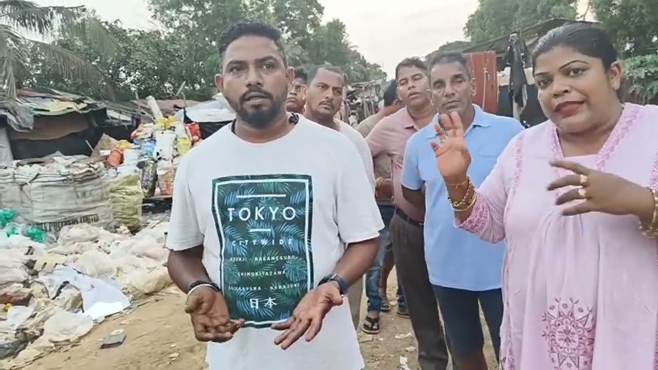 COLVA POLICE SEARCH OPERATION AT SERAULIM SCRAP YARD