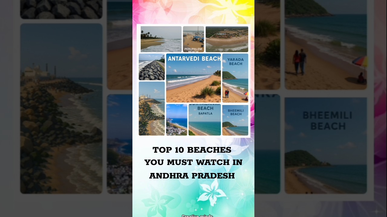 Top 10 Beaches you must visit in Andhrapradesh|| Have you known the best beaches in ap|| #godavari