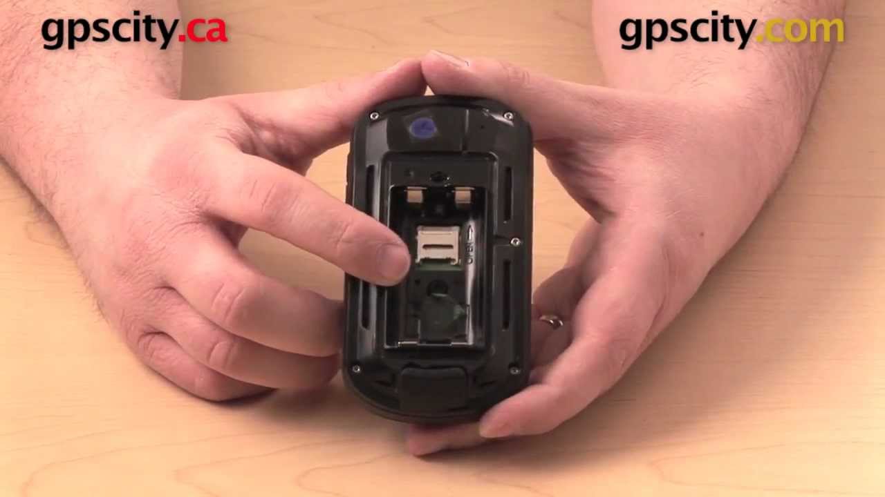 External Features of the Garmin Oregon 600 Series