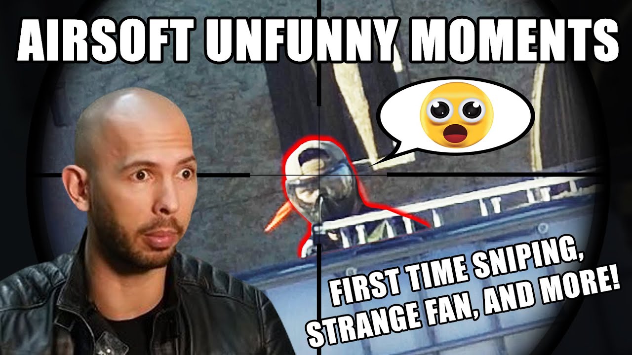 Airsoft Unfunny Moments - First Time SNIPING, Strangest Fan Moment And More!