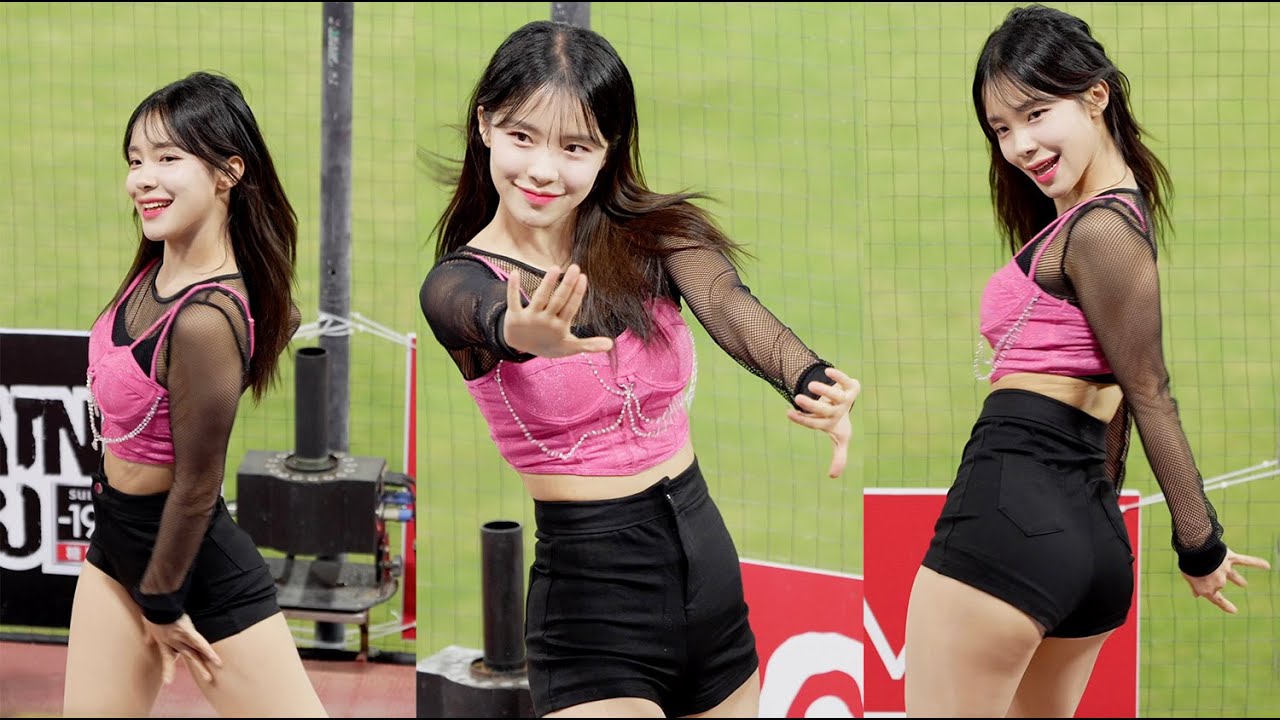 [4k60p] 230908 이다혜 (Lee DaHye 李多慧)｜中場表演｜Cheerleader fancam Rakuten Girls #樂天女孩 #チアリーダー #2NE1 #투애니원