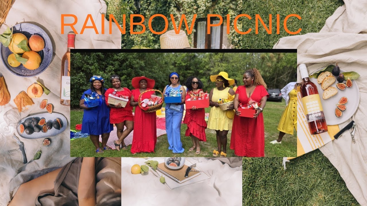 Zimbabwean ladies rainbow picnic in New Zealand. 