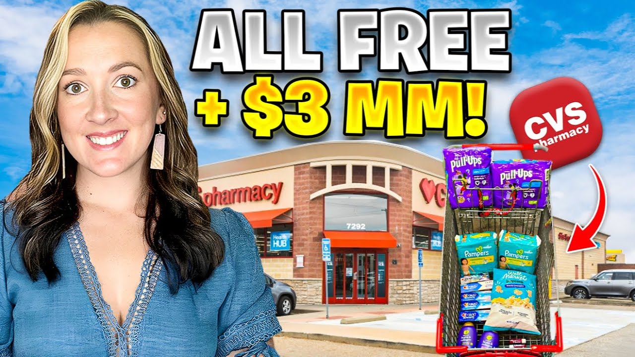 CVS Haul - ALL FREE+ $3 MM! Digital Coupon Deals 12/28-1/10/26