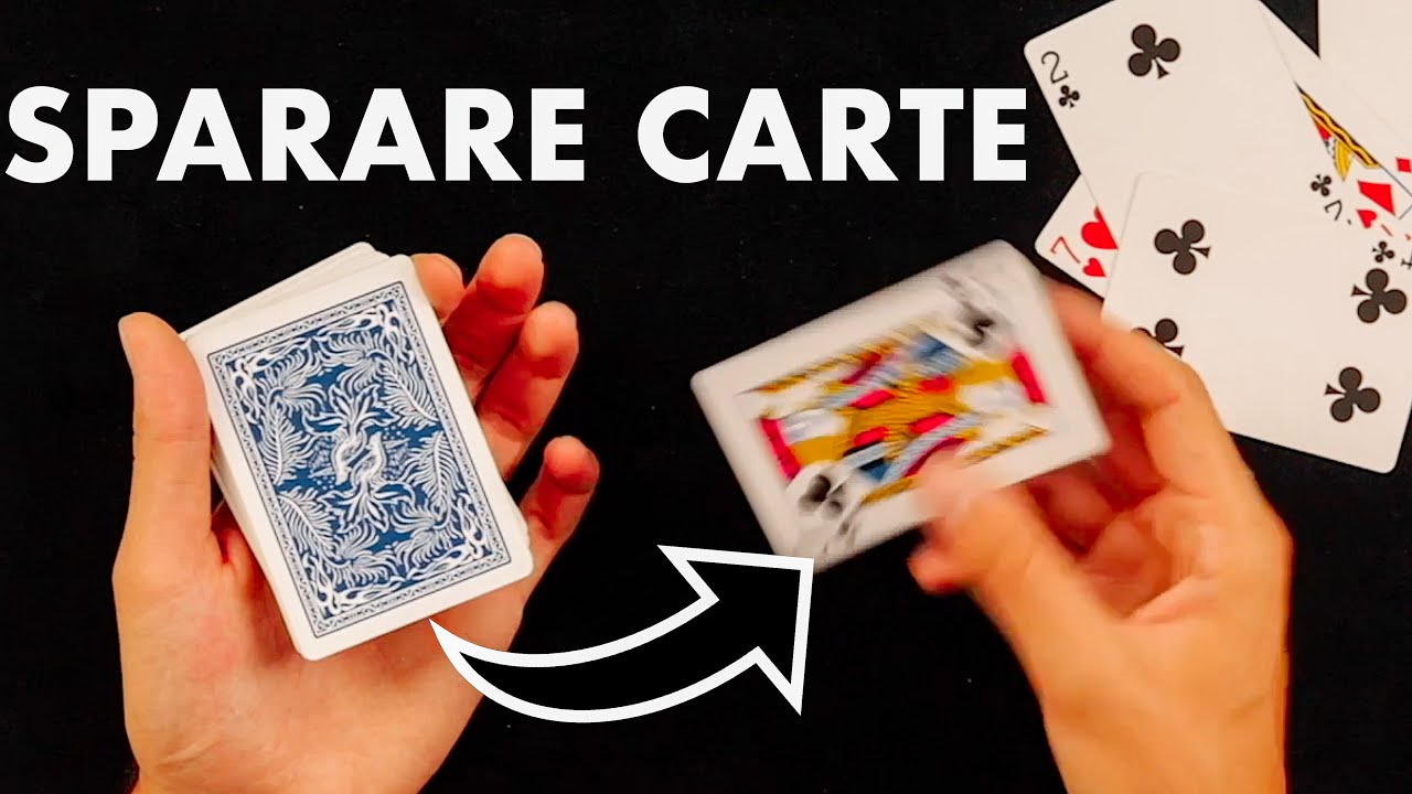 Tutorial: Sparare carte VELOCISSIME dal mazzo / Top Shot