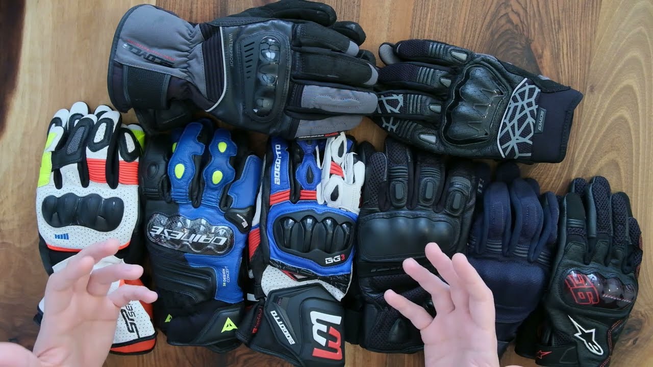 Alpinestars, Dainese, Revit...  Motosiklet eldivenlerimi inceliyorum.