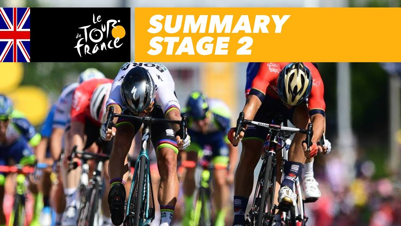 Summary - Stage 2 - Tour de France 2018