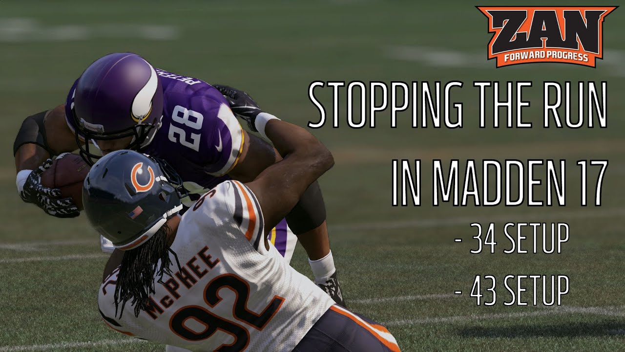 Madden 17 - How to Stop the Run | Stopping Stretch Runs