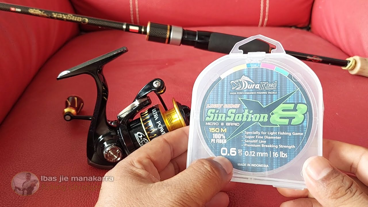 PE Duraking sinsation x8 0.6 | 0.12 mm 16LBS