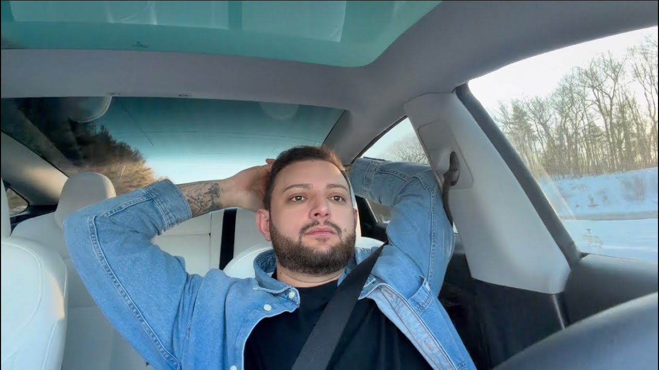 15 HOURS ALONE Driving a Tesla to NYC and Back in ONE DAY 
