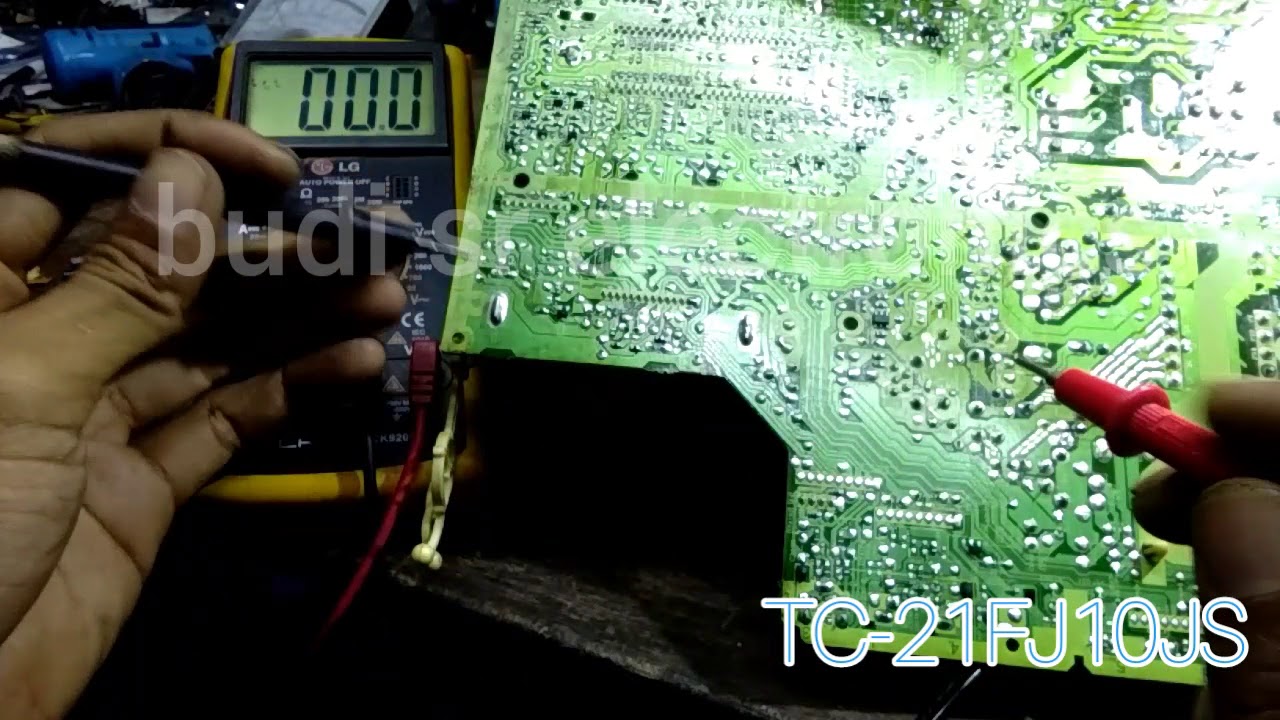 PANASONIC TC-21FJ10JS susah hidup