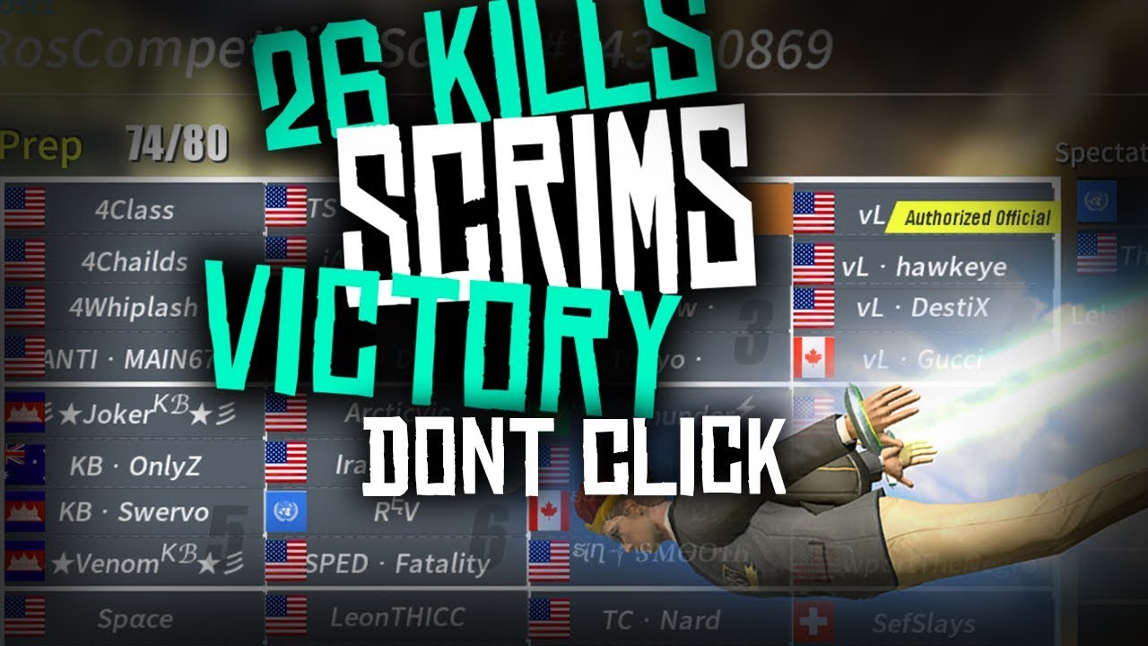 WE WON PRO SCRIMS WITH 26 KILLS (Rules Of Survival)