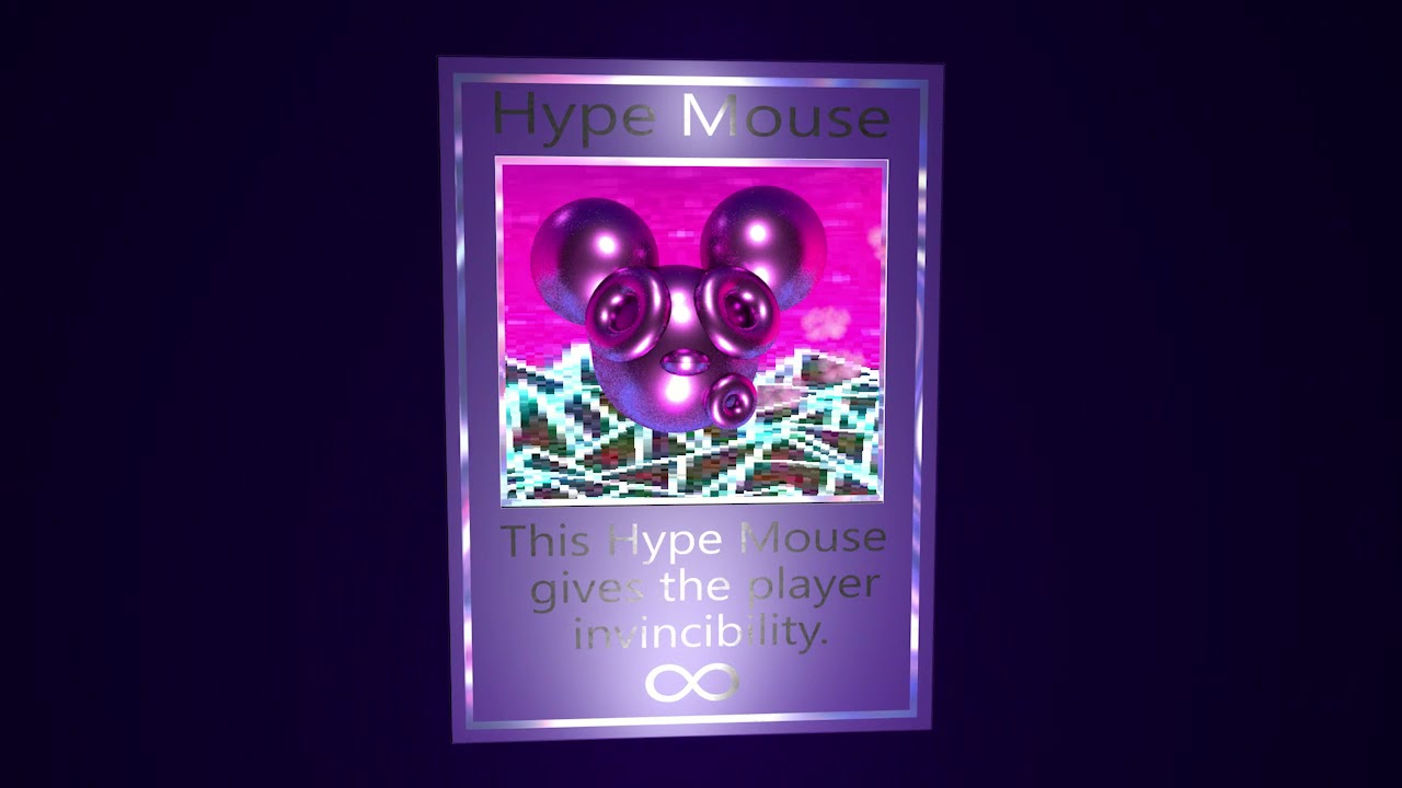 HYPE MOUSE - GIU.NFT (NFT 4D CARD ART)