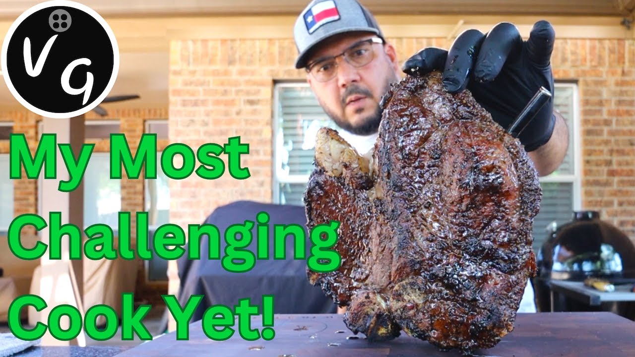 This Wagyu Porterhouse is a GIANT - Weber Kettle