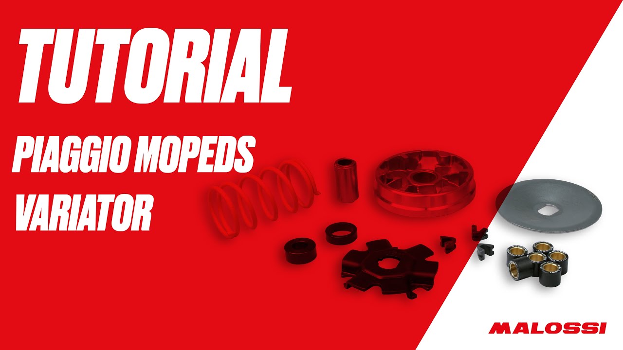 Tutorial montaggio variatore ciclomotore Piaggio 50 cc