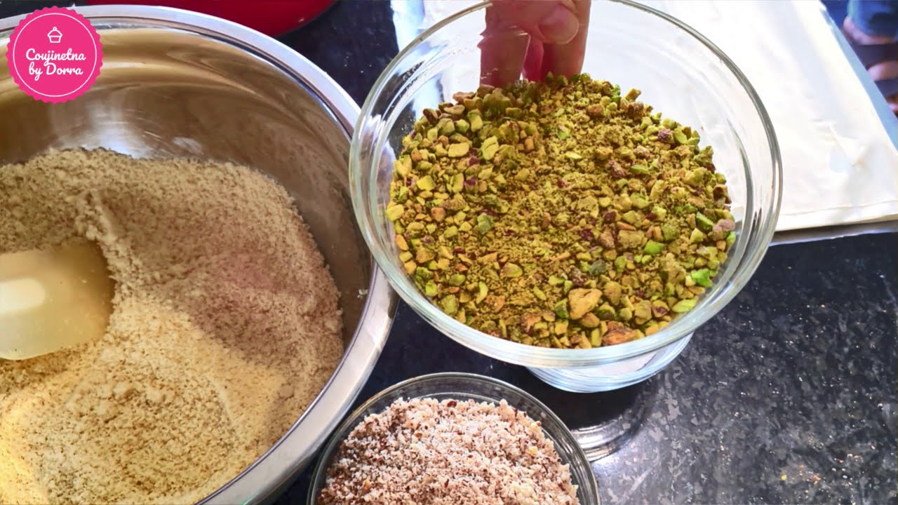 Explorez la Baklawa tunisienne à la pâte turque ! - بقلاوة تونسية بالعجينة التركية