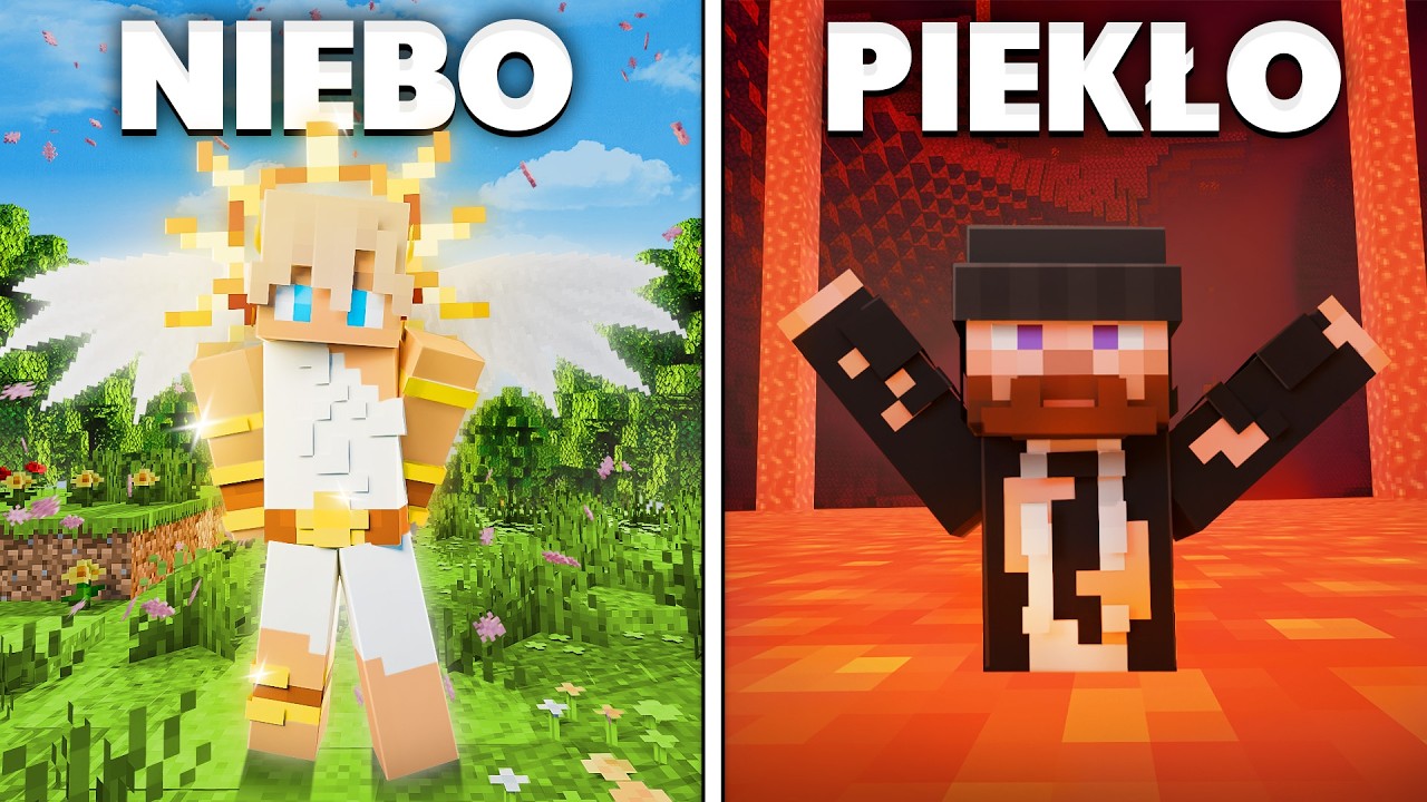 100 Graczy Symuluje Życie po Śmierci w Minecraft