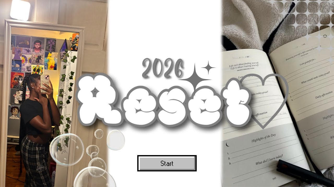 2026 is the new 2016? (RESET) | Maintenance, Journaling, Planner, Goals | VioletBrinson 