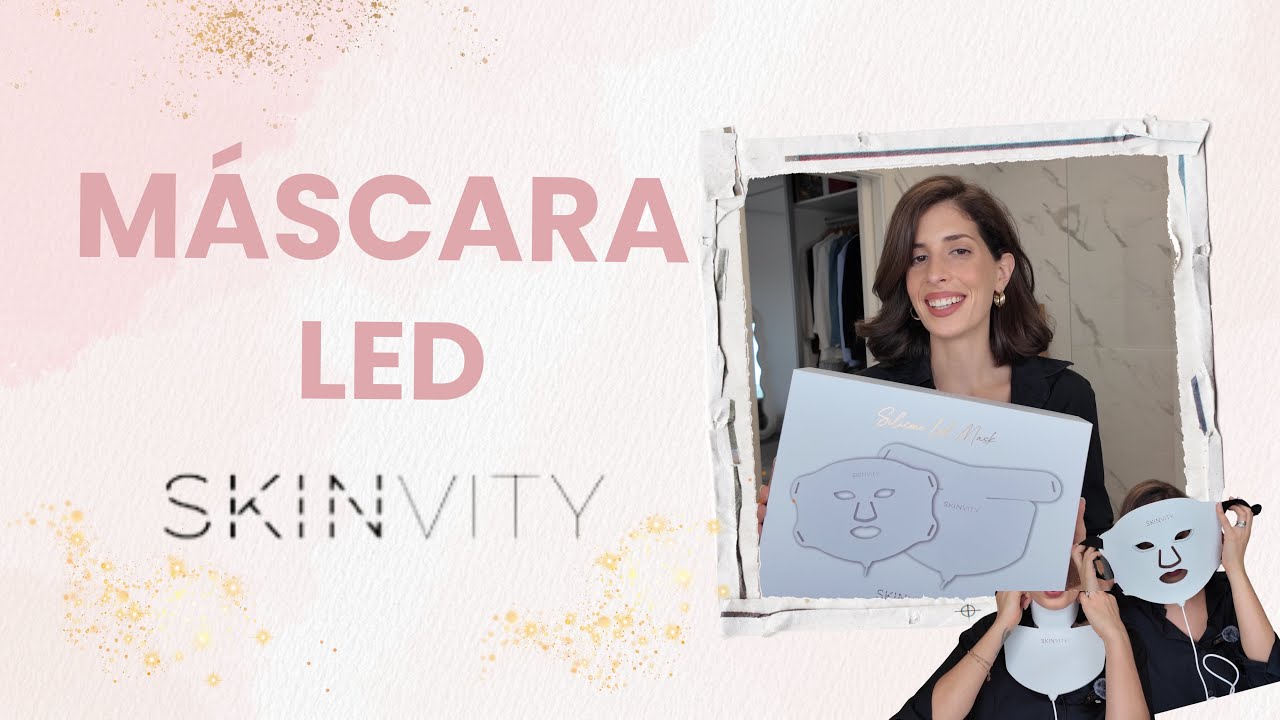 MÁSCARA LED SKINVITY | Quais são os benefícios? Será que vale a pena?? 🤔
