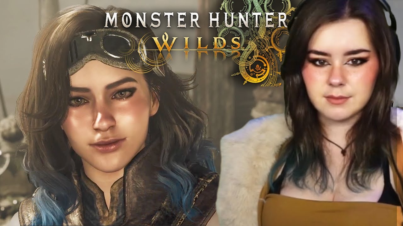 Playing Monster Hunter Wilds as myself!