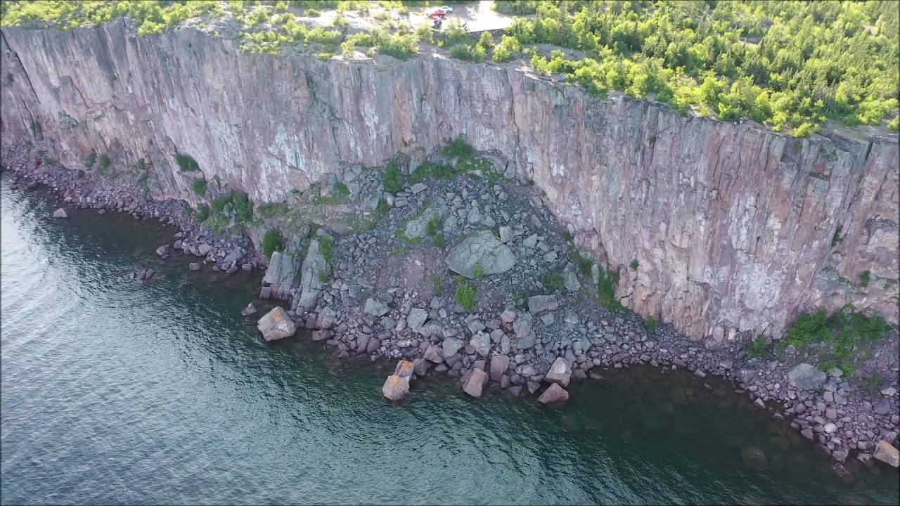 The Palisade Head by drone
