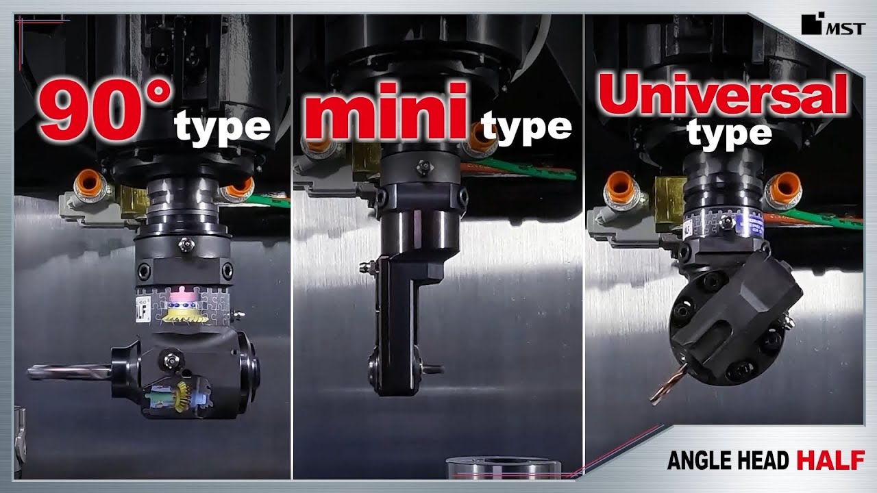 【ANGLE HEAD HALF】Processing Examples & Feature Highlights