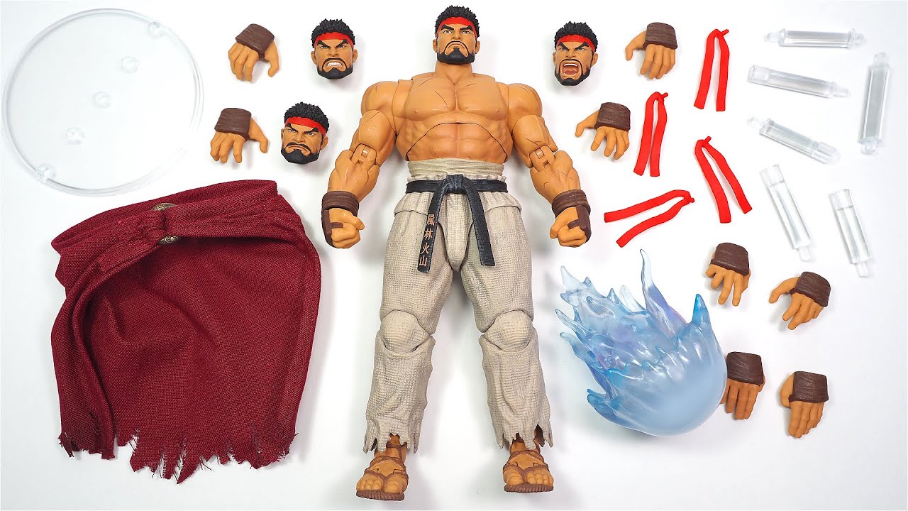 Storm Collectibles Street Fighter 6 RYU Action Figure | Storm Action Figure | CAPCOM Figure