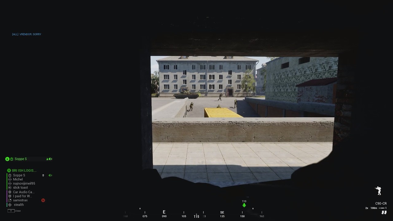 Ukrainian LATs and sapper defeat T-72A | SQUAD