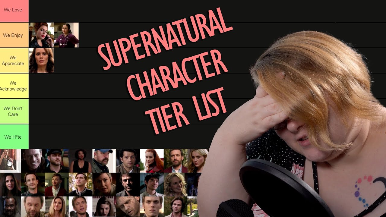 RANKING SUPERNATURAL CHARACTERS | TIER LIST