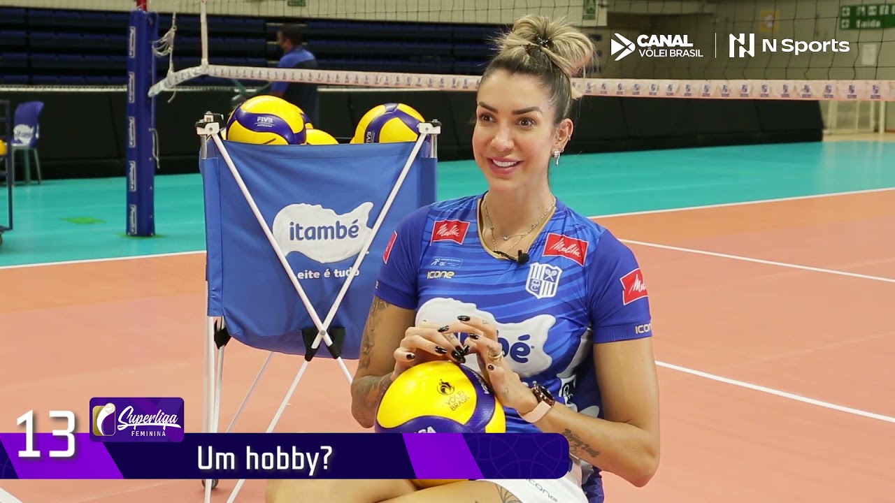 SIDE-OUT com THAISA DAHER | 25 PERGUNTAS | Superliga Feminina MEDIA DAY 21/22