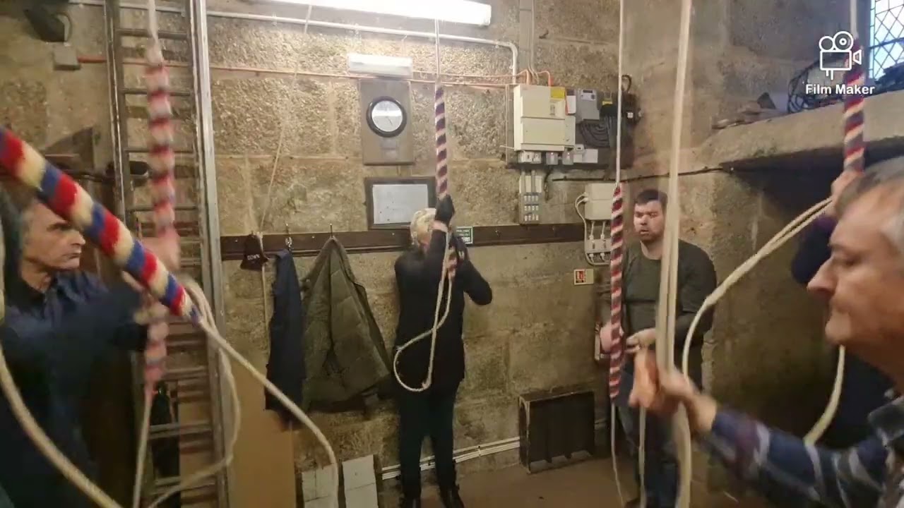 The bells of St Piran, Perranarworthal, Cornwall