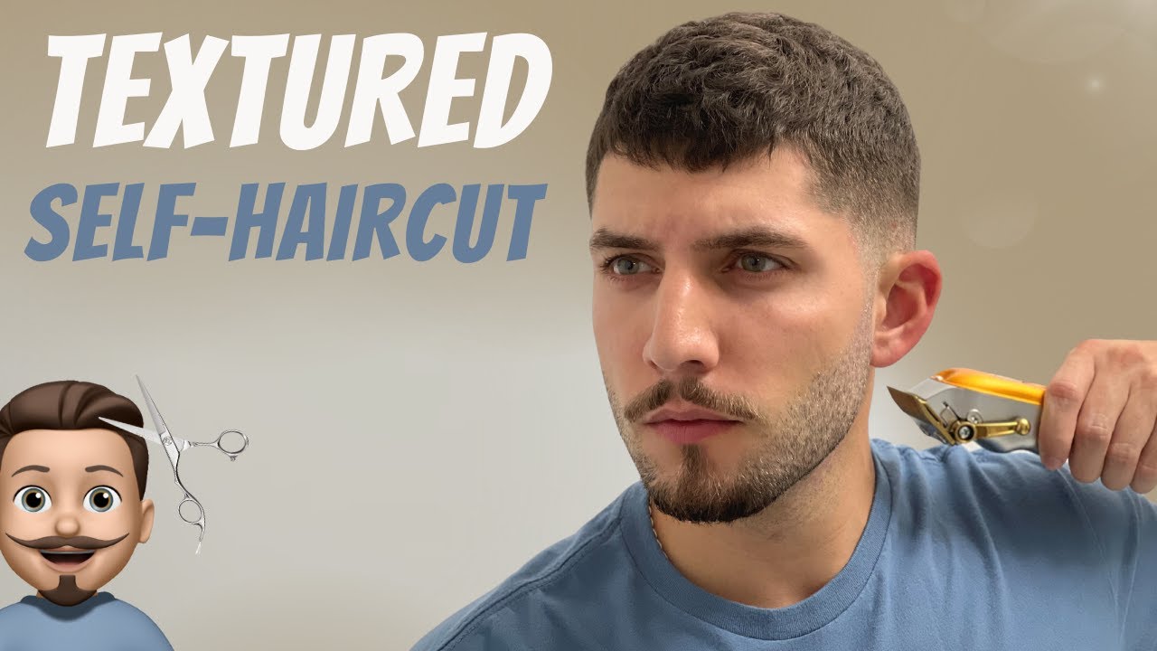 Messy Textured Fringe Self Haircut Tutorial | How To Cut Your Own Hair