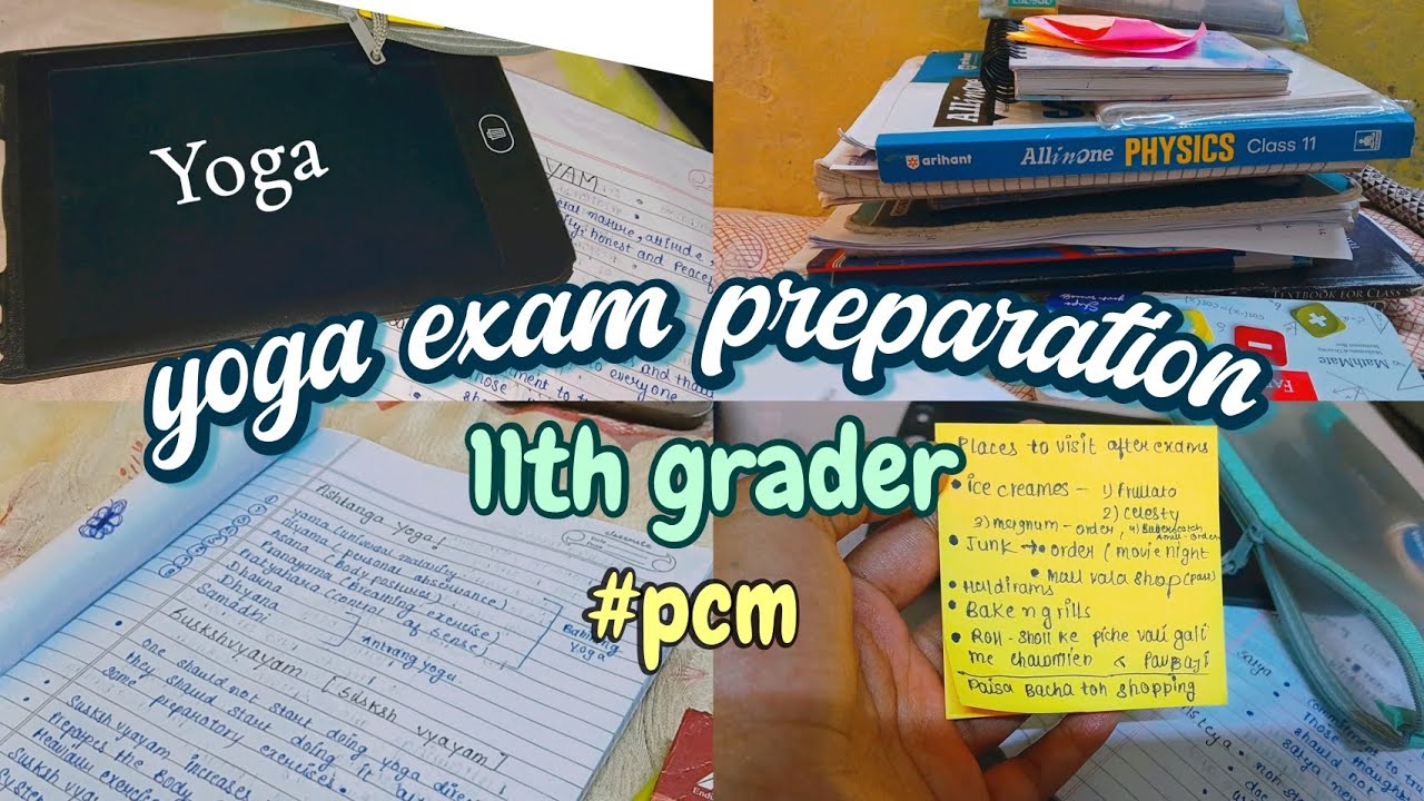 Yoga Exam: The ONE Thing I Missed 😭| last minute preparation 🥲| second exam | exam vlog | exam ideas