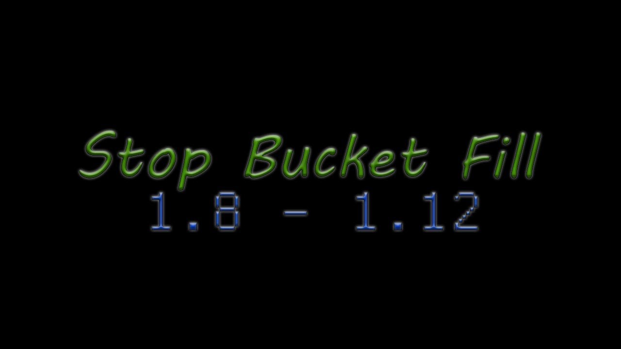 StopBucketFill - Plugin Tutorial/Overview