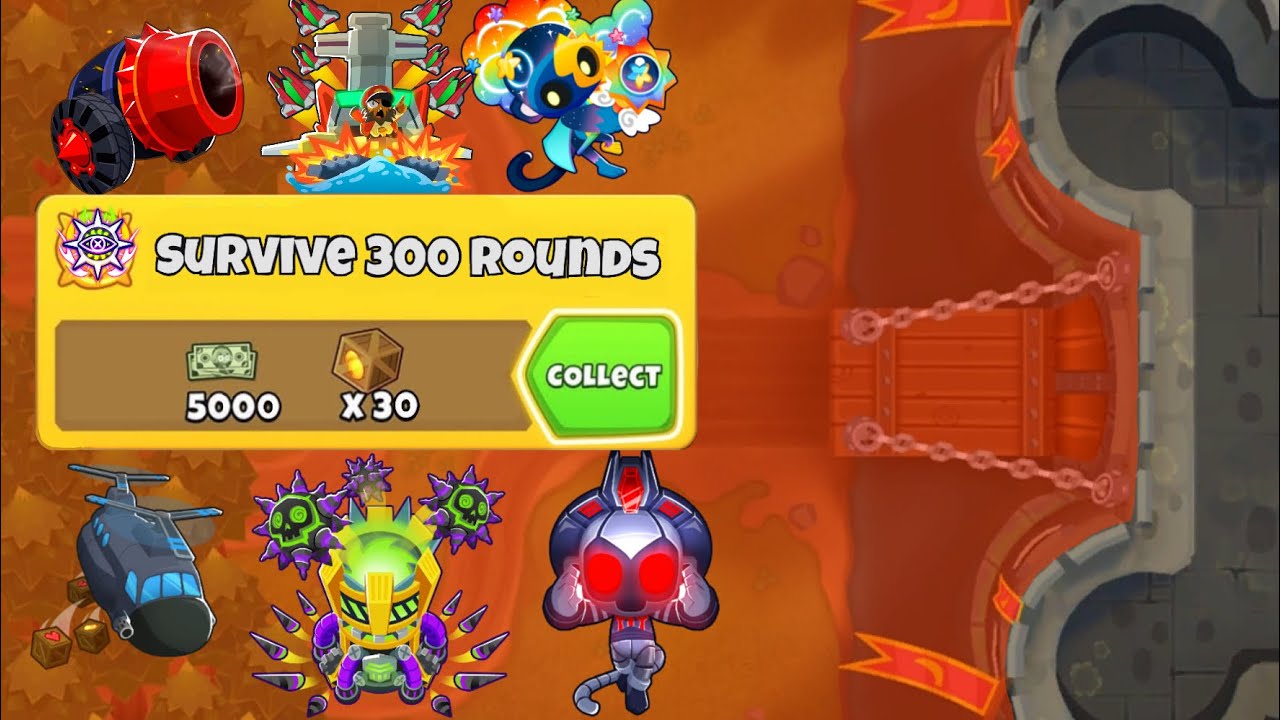 Is Round 300 Possible on Dark Castle - with only the Castle?