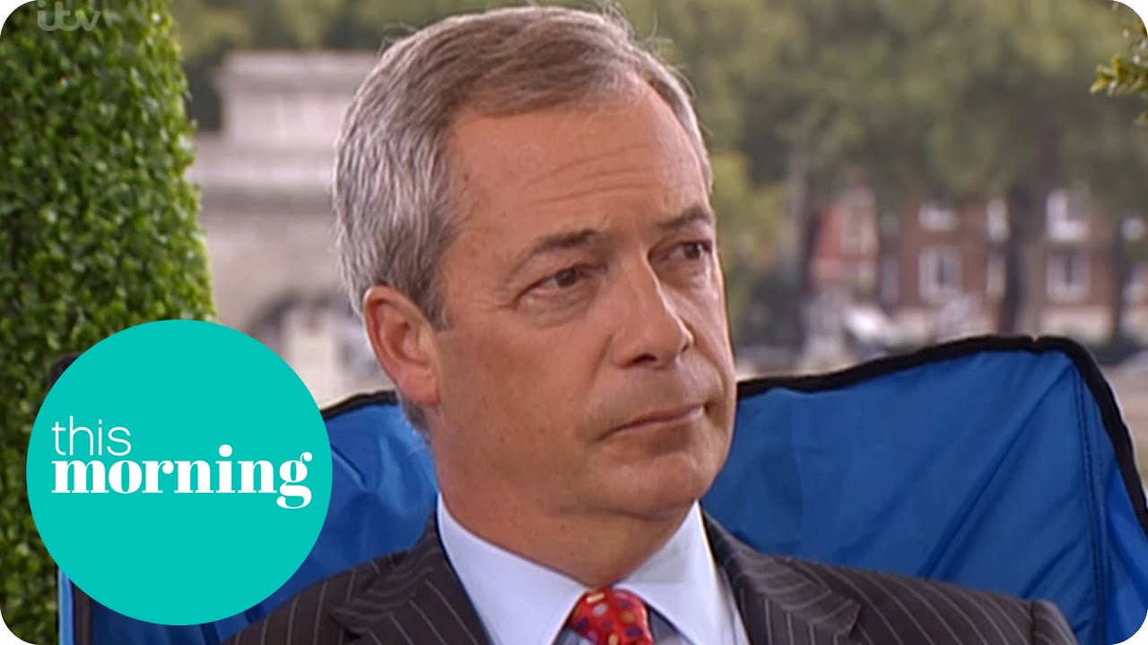 Nigel Farage Criticises Labour's Immigration Policy | This Morning