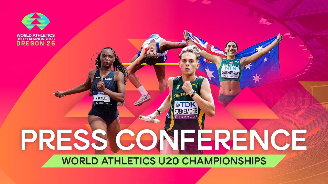 Press Conference Livestream - World Athletics U20 Championships Oregon 26