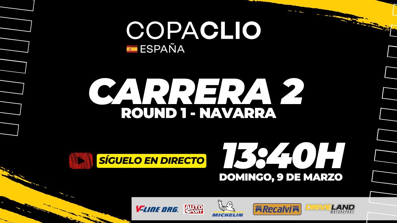 🔴  CARRERA 2 - Copa Clio España 2025 NAVARRA