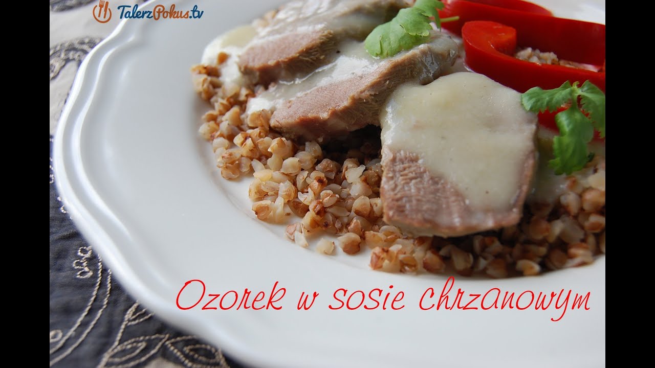 Ozorek w sosie chrzanowym - TalerzPokus.tv