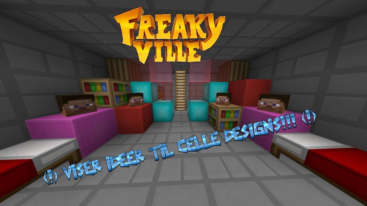 (!) VISER IDE TIL CELLE DESIGN!!! (!) | Freakyville Prison