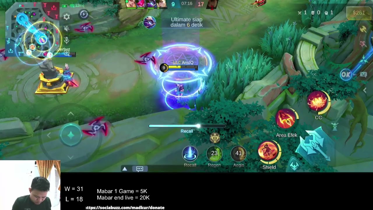 Hanabi Late Game Ga Ada Obaaaaat #mobilelegends #mlbb #mplindo #mpl