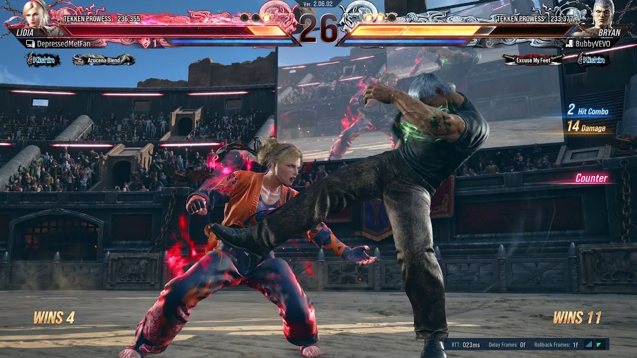 Tekken 8 Lidia vs Bryan 10-30-25