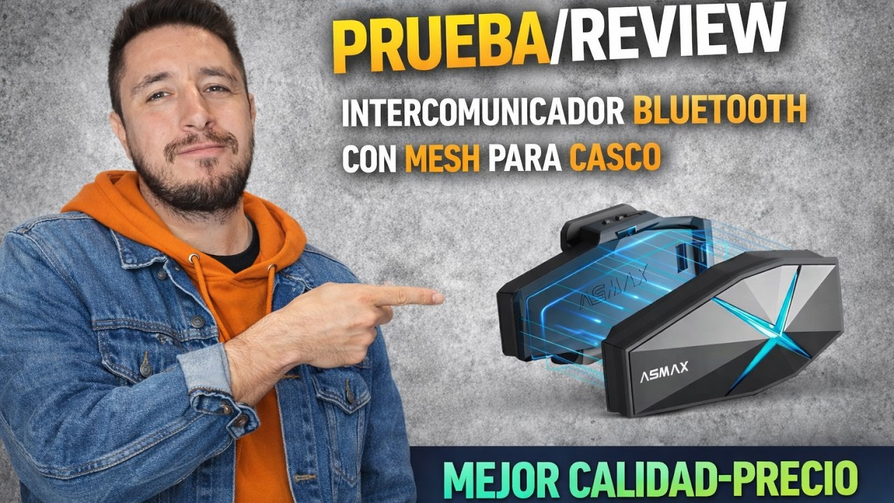 🔊ASMAX F1, los MEJORES intercoms calidad/precio? [PRUEBA/REVIEW]