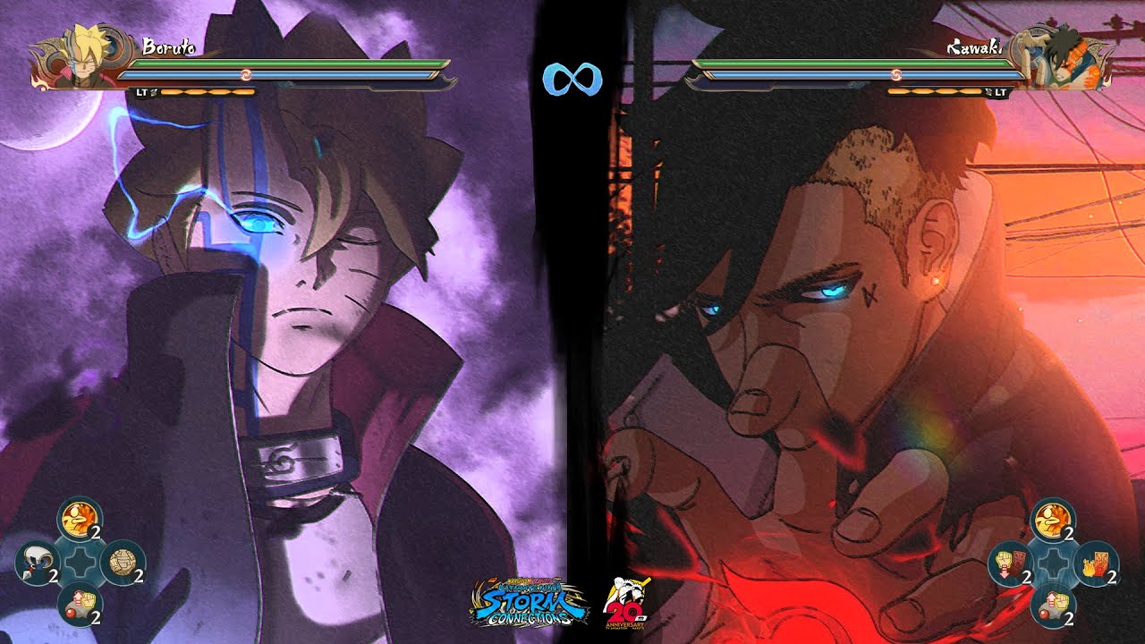 Momoshiki Boruto (Karma) VS Kawaki (Karma) l Naruto x Boruto Ultimate Ninja Storm Connections 1080p