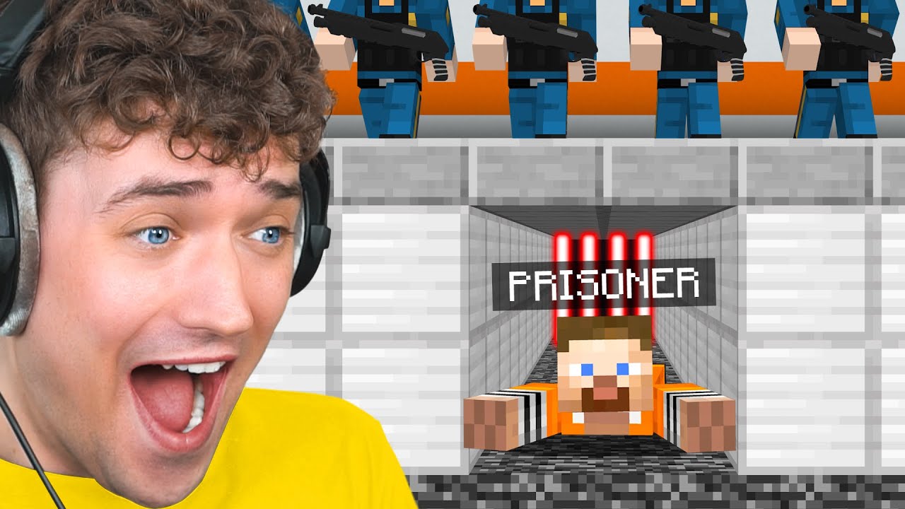 The Most Extreme Minecraft PRISON ESCAPE!