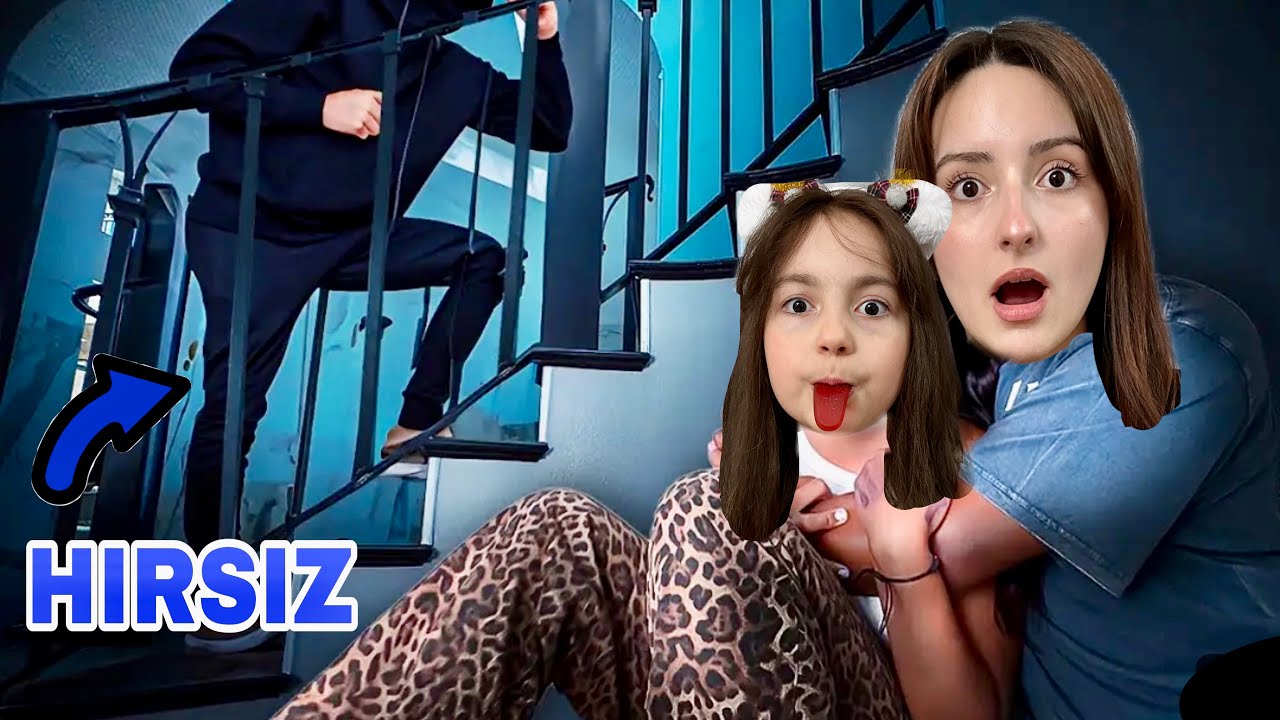ZEYNEP VE HİRANUR KUZEN BULUŞMASINDA EVİMİZDE HIRSIZ ANNE