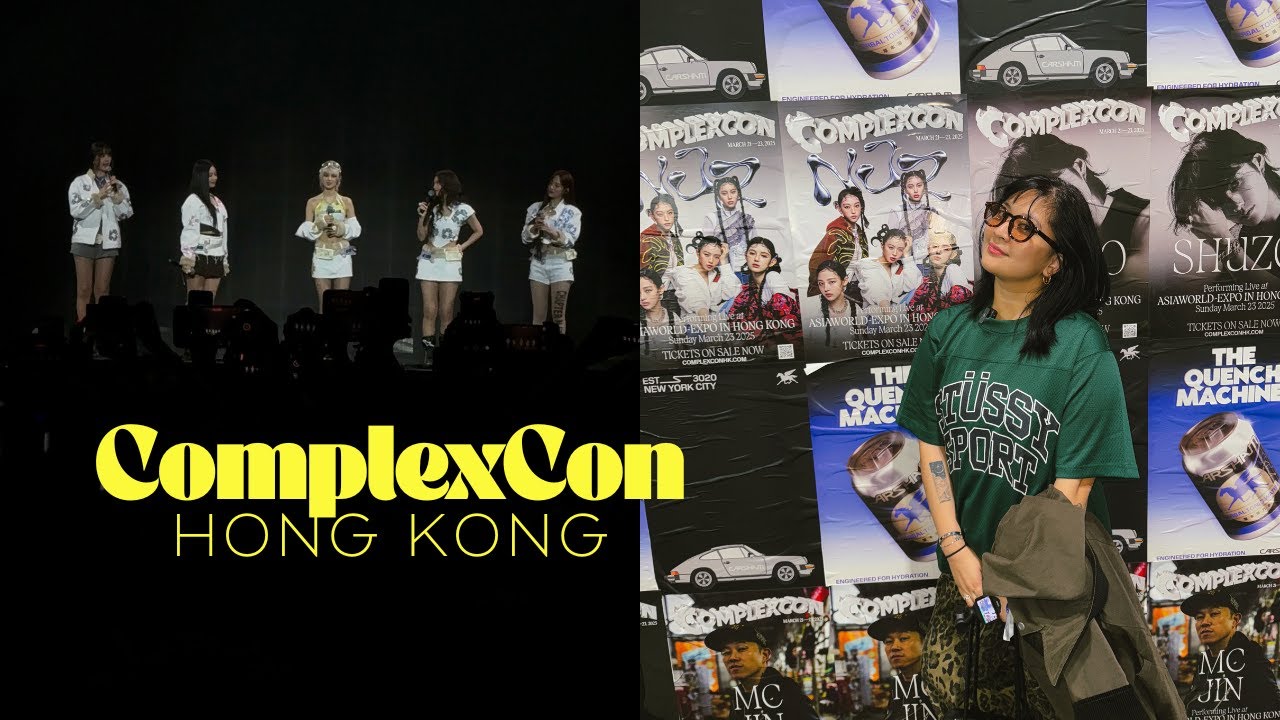 Hong Kong Vlog 🇭🇰 | ComplexCon + NJZ Live!