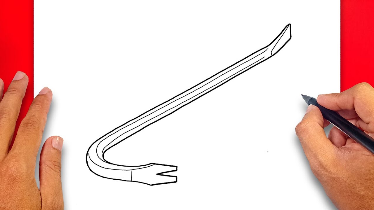 How to draw Crowbar Easy