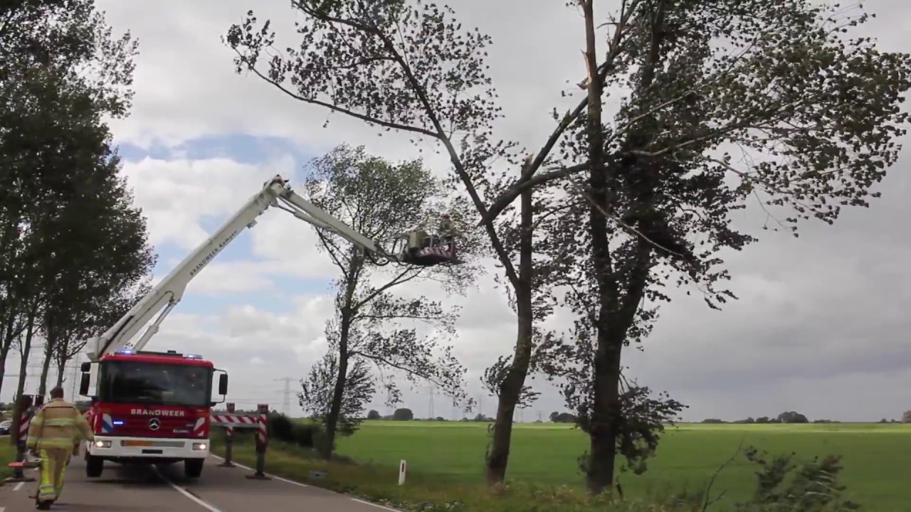 Eerste herfststorm zorgt ook in Gemeente Kampen voor overlast