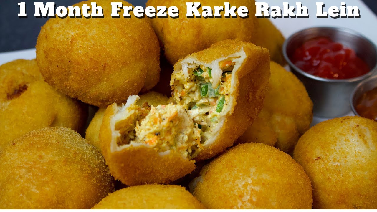 Ramadan Recipe Jo 1 Month Ke Liye Freeze Kar Sakte Hain | Chicken Mayo Balls | Snack Recipe in Urdu