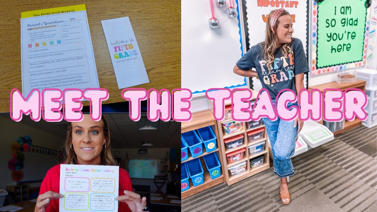 Meet the Teacher || set up, tips, and tricks